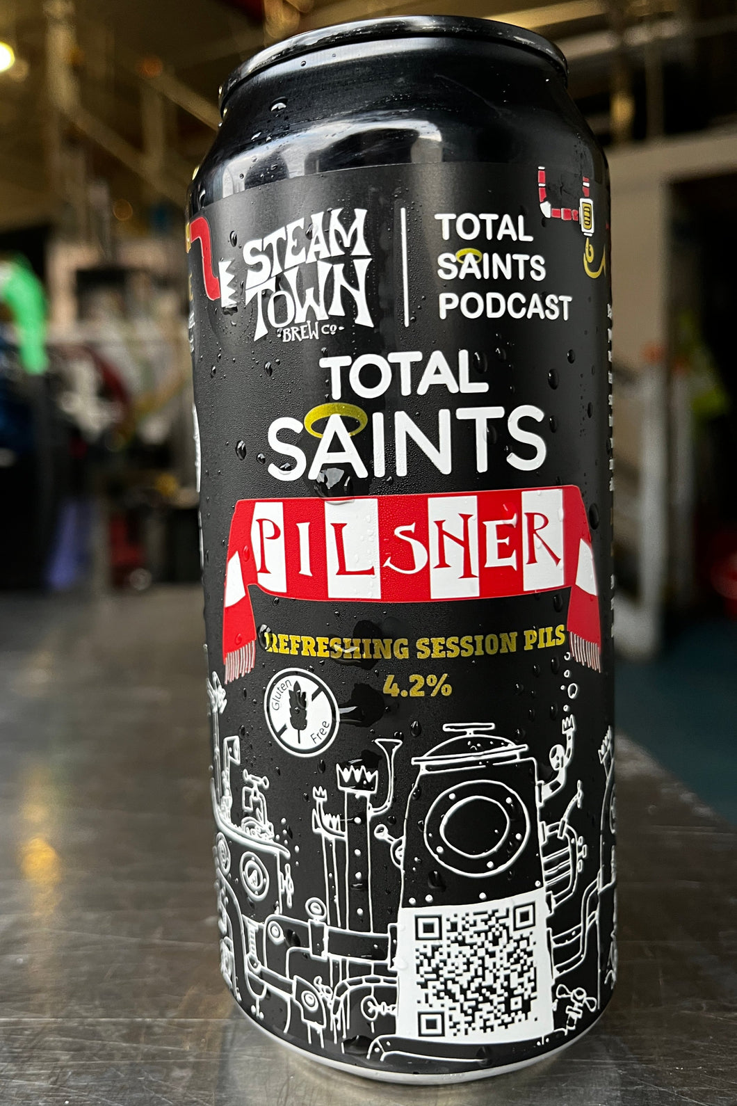 (GF) Total Saints Pilsner (4.2%), 440ml Can